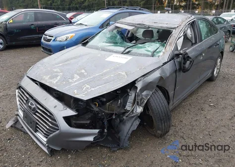 2019 Hyundai Sonata Se z USA, uszkodzony, nr VIN 5NPE24AF5KH757525